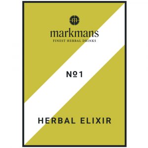 Herbal Elixir No1 markmans - Etikett