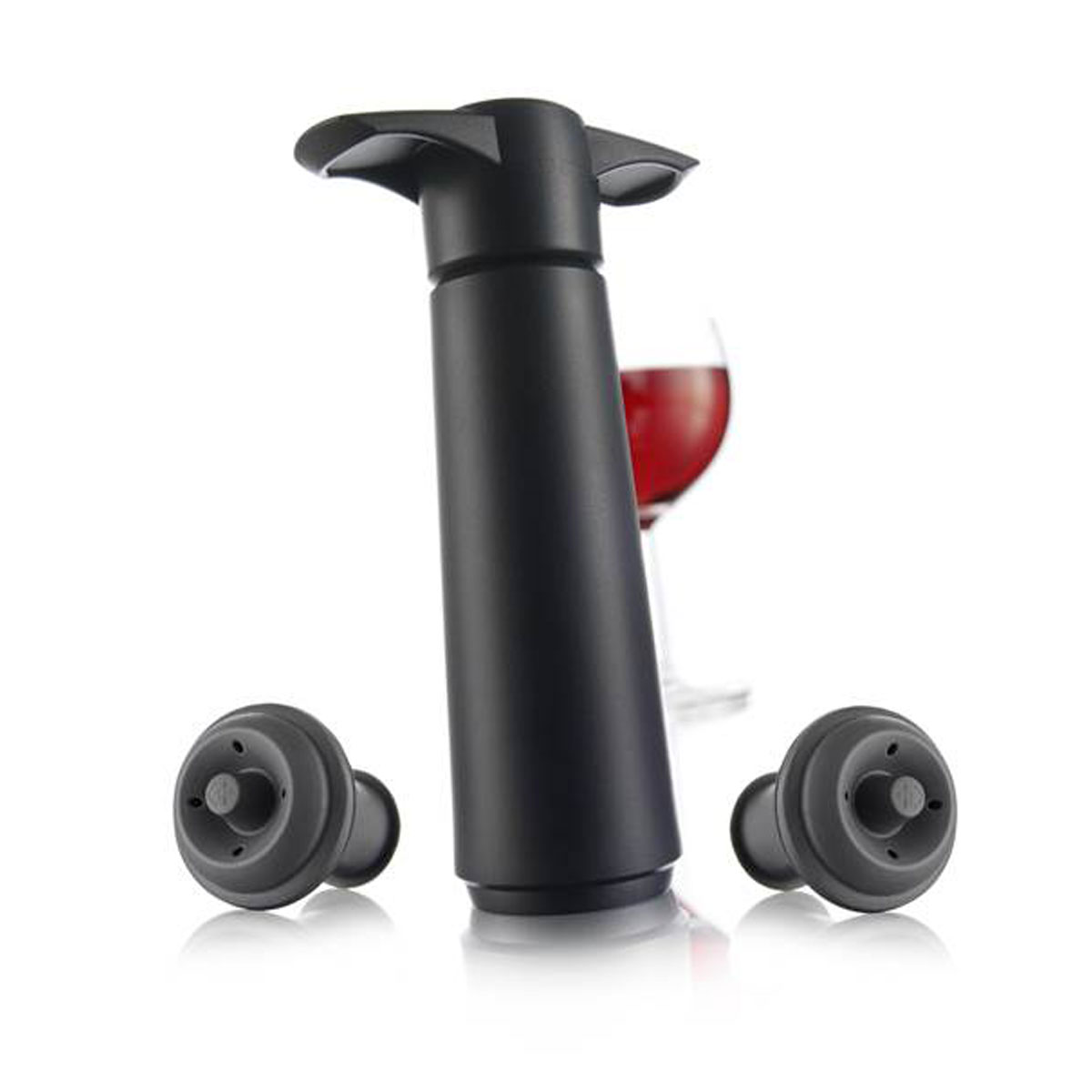 Elektrische Weinstopfen, Bestes Geschenk für Weinliebhaber, Automatische  Wein-Vakuumpumpe mit Stoppern Silikon, wiederverwendbare  Weinflaschenverschlüsse Kork Saver Plug & S